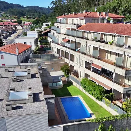 Apartamento Galihost - ático Con Piscina Y Vistas En Playa De Areas