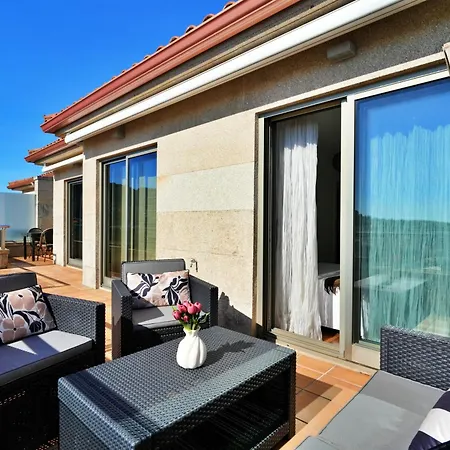 Appartement Galihost - Atico Con Piscina Y Vistas En Playa De Areas *